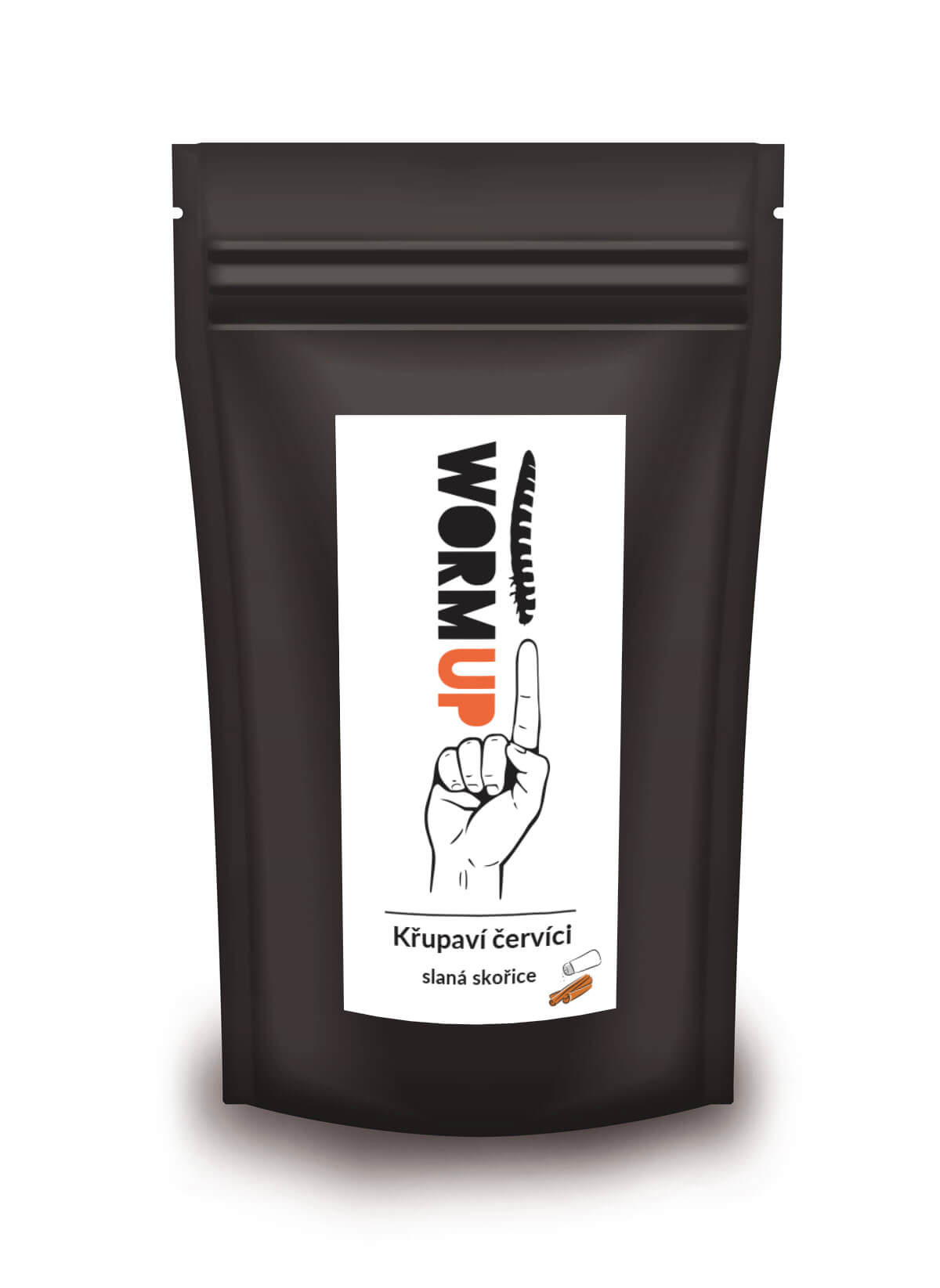 Zobrazit detail výrobku WormUP Křupaví červíci se slanou skořicí – výhodné balení 80 g