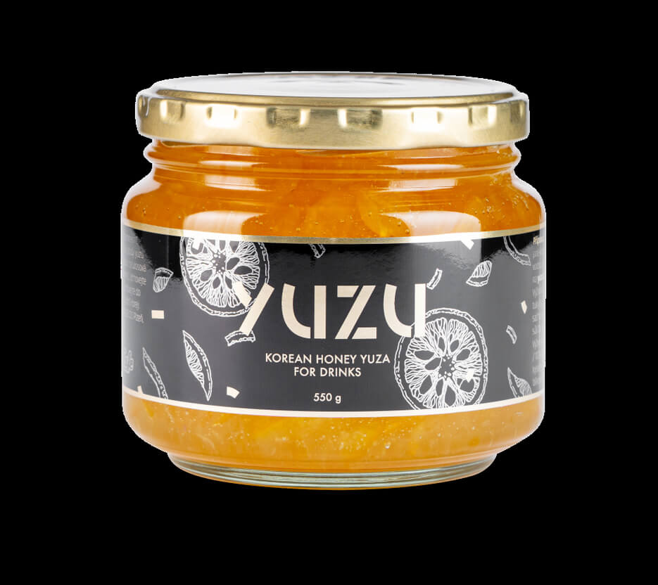 Zobrazit detail výrobku Yuzu Yuzu nápojový koncentrát s kousky yuzu, s vitaminem C 550 g + 2 měsíce na vrácení zboží