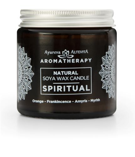 Zobrazit detail výrobku Altevita Aromaterapeutická svíčka Spiritual 70 g + 2 měsíce na vrácení zboží
