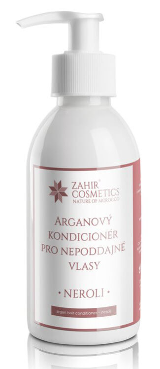 Zobrazit detail výrobku Zahir Cosmetics Arganový kondicionér pro nepoddajné vlasy - NEROLI 200 ml + 2 měsíce na vrácení zboží