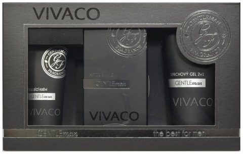 Zobrazit detail výrobku Vivaco Dárková kazeta Gentleman - voda po holení, krém, sprchový gel + 2 měsíce na vrácení zboží