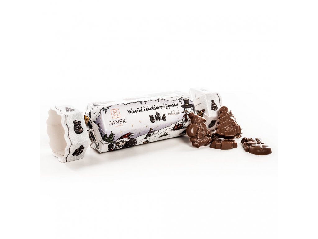 Zobrazit detail výrobku Čokoládovna Janek Vánoční bonbon s figurkami 95 g