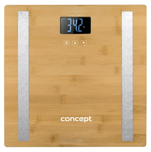 Zobrazit detail výrobku Concept Osobní váha diagnostická 180 kg PERFECT HEALTH, bamboo VO3000 + 2 měsíce na vrácení zboží