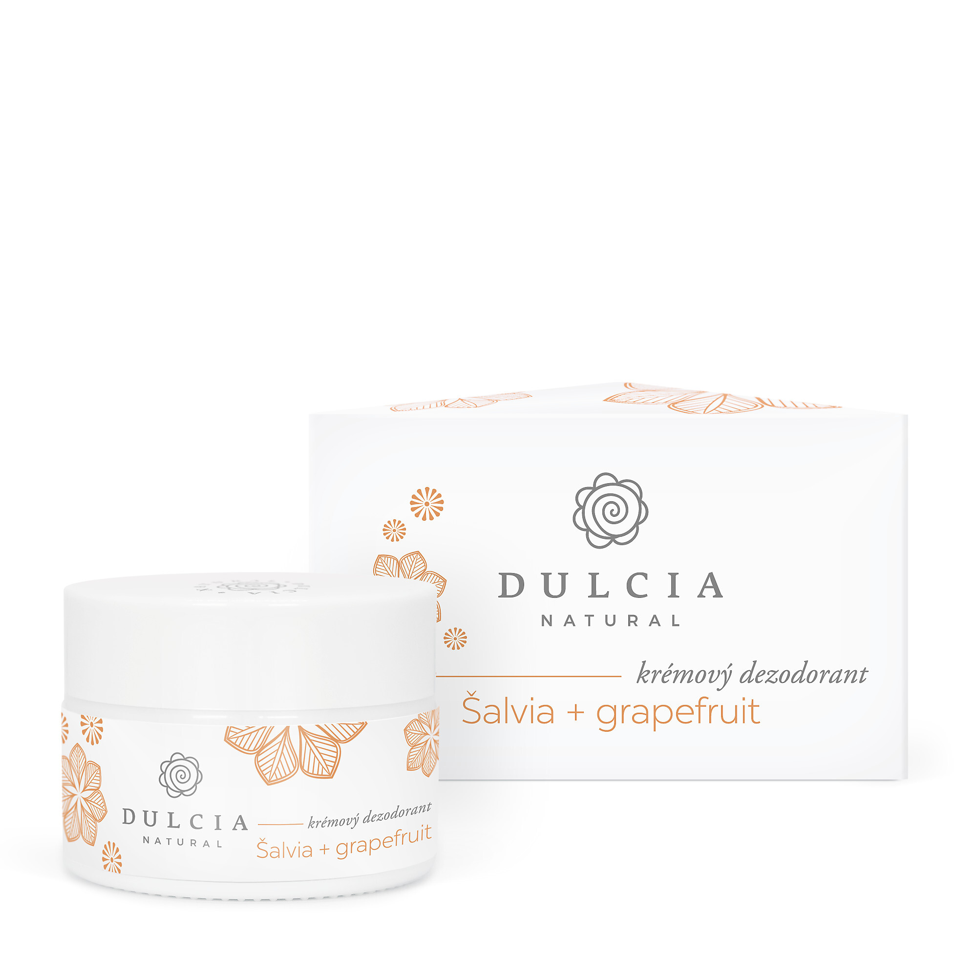 DULCIA natural Krémový deodorant šalvěj a grapefruit 30 g