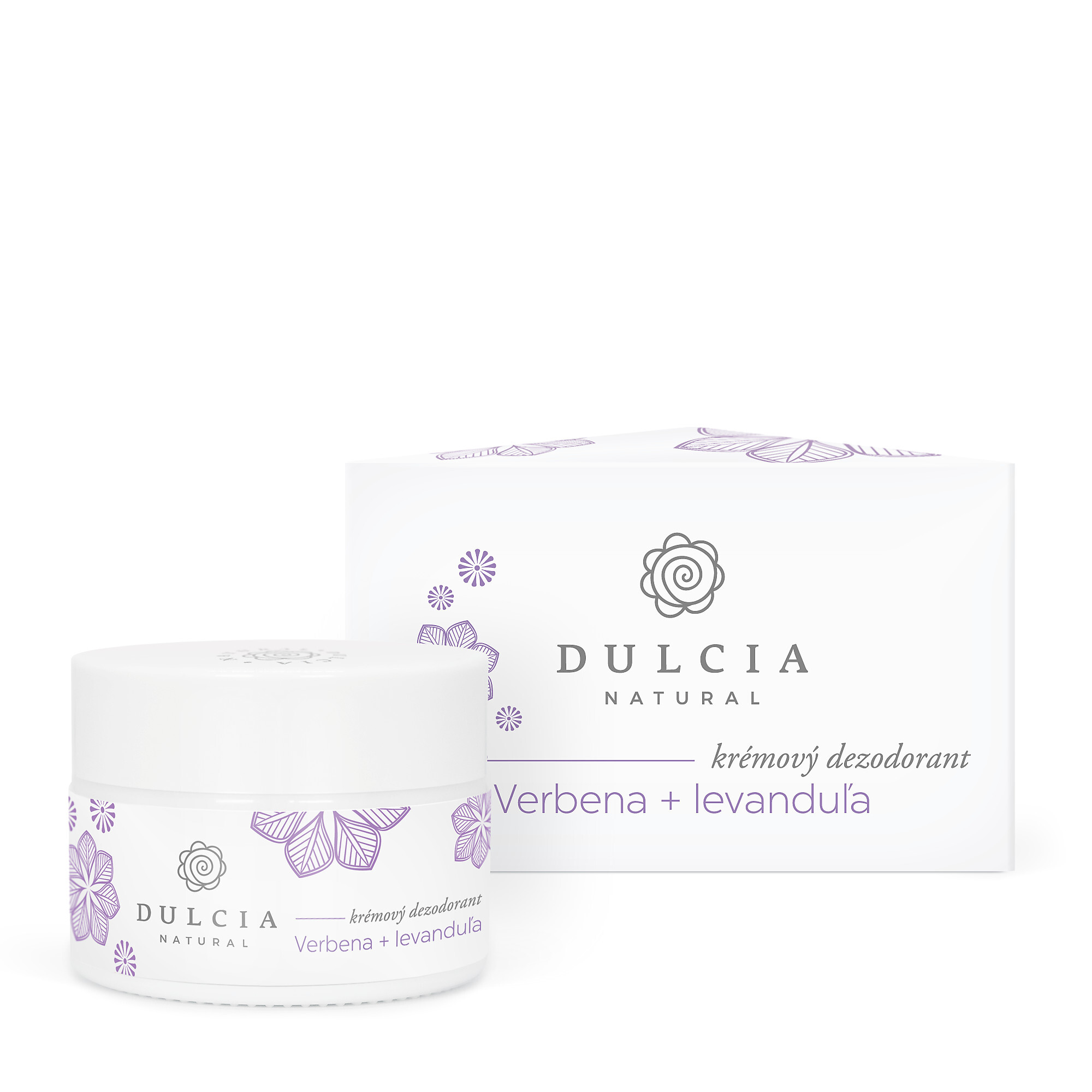Zobrazit detail výrobku DULCIA natural Krémový deodorant verbena a levandule 30 g