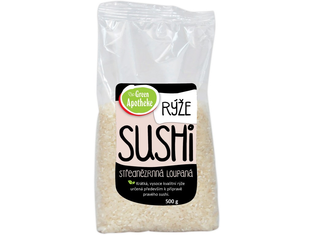 Zobrazit detail výrobku Green Apotheke Rýže sushi 500 g + 2 měsíce na vrácení zboží