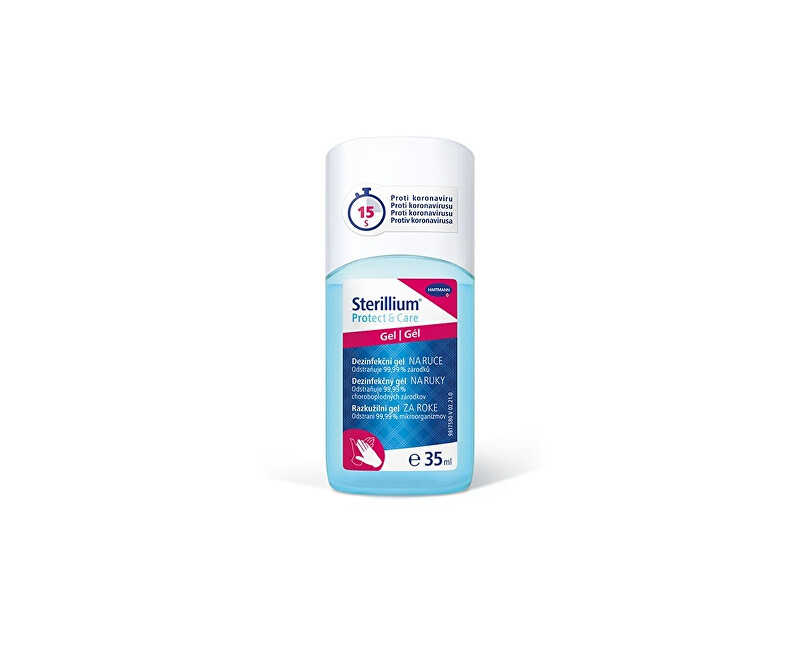 Zobrazit detail výrobku Hartmann Dezinfekční gel na ruce Sterillium Protect & Care 35 ml + 2 měsíce na vrácení zboží