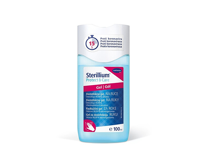 Zobrazit detail výrobku Hartmann Dezinfekční gel na ruce Sterillium Protect & Care 100 ml + 2 měsíce na vrácení zboží