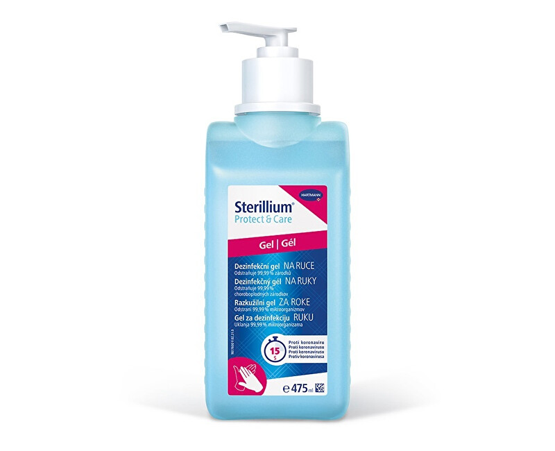 Zobrazit detail výrobku Hartmann Dezinfekční gel na ruce Sterillium Protect & Care 475 ml + 2 měsíce na vrácení zboží