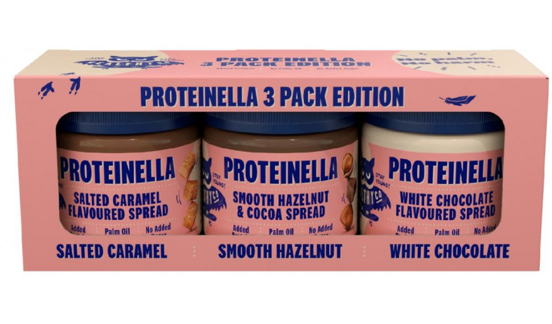 Zobrazit detail výrobku HealthyCo Proteinella 3 x 200 g