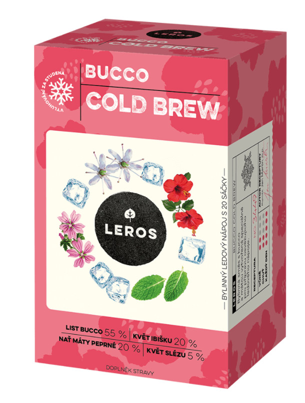 Zobrazit detail výrobku LEROS Bucco Cold brew 20 x 1,5 g + 2 měsíce na vrácení zboží