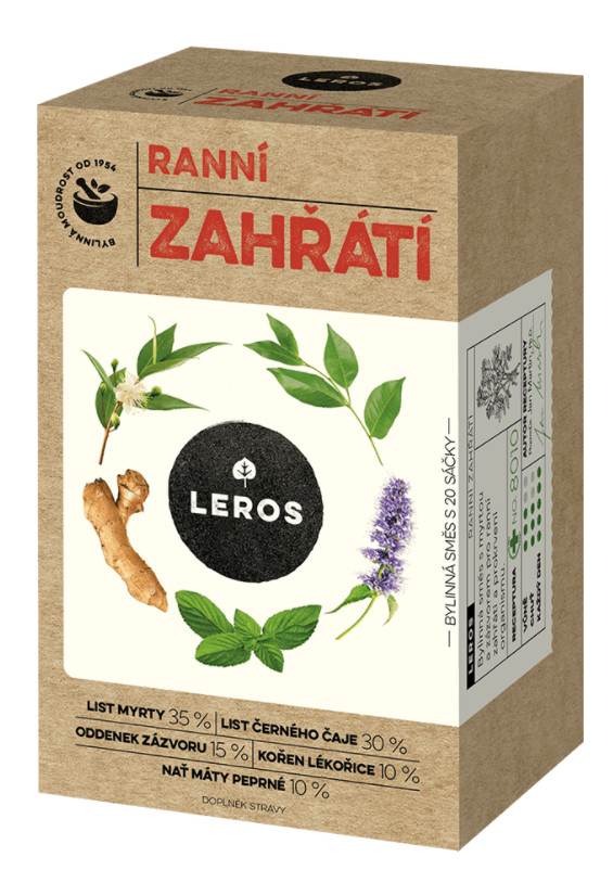 LEROS Ranní zahřátí 20 x 1.5 g