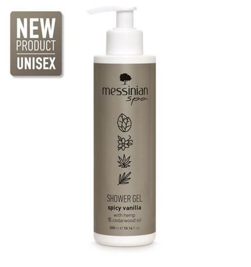 Zobrazit detail výrobku Messinian Spa Sprchový gel smyslná vanilka (s pumpičkou) 300 ml + 2 měsíce na vrácení zboží