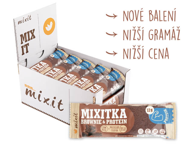 Zobrazit detail výrobku Mixit Mixitka bez lepku - Brownie 20 ks + 2 měsíce na vrácení zboží