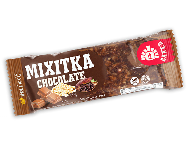 Zobrazit detail výrobku Mixit Mixitka bez lepku - Čokoláda 60 g 1 ks + 2 měsíce na vrácení zboží