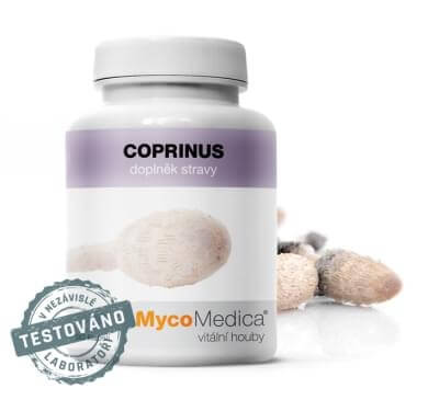 Zobrazit detail výrobku MycoMedica Coprinus 90 kapslí + 2 měsíce na vrácení zboží