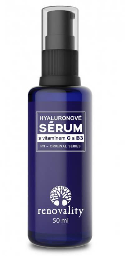 Zobrazit detail výrobku Renovality Hyaluronové sérum s vitamínem C a B3 50 ml