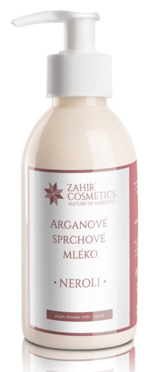 Zobrazit detail výrobku Zahir Cosmetics Arganové sprchové mléko - NEROLI 200 ml + 2 měsíce na vrácení zboží