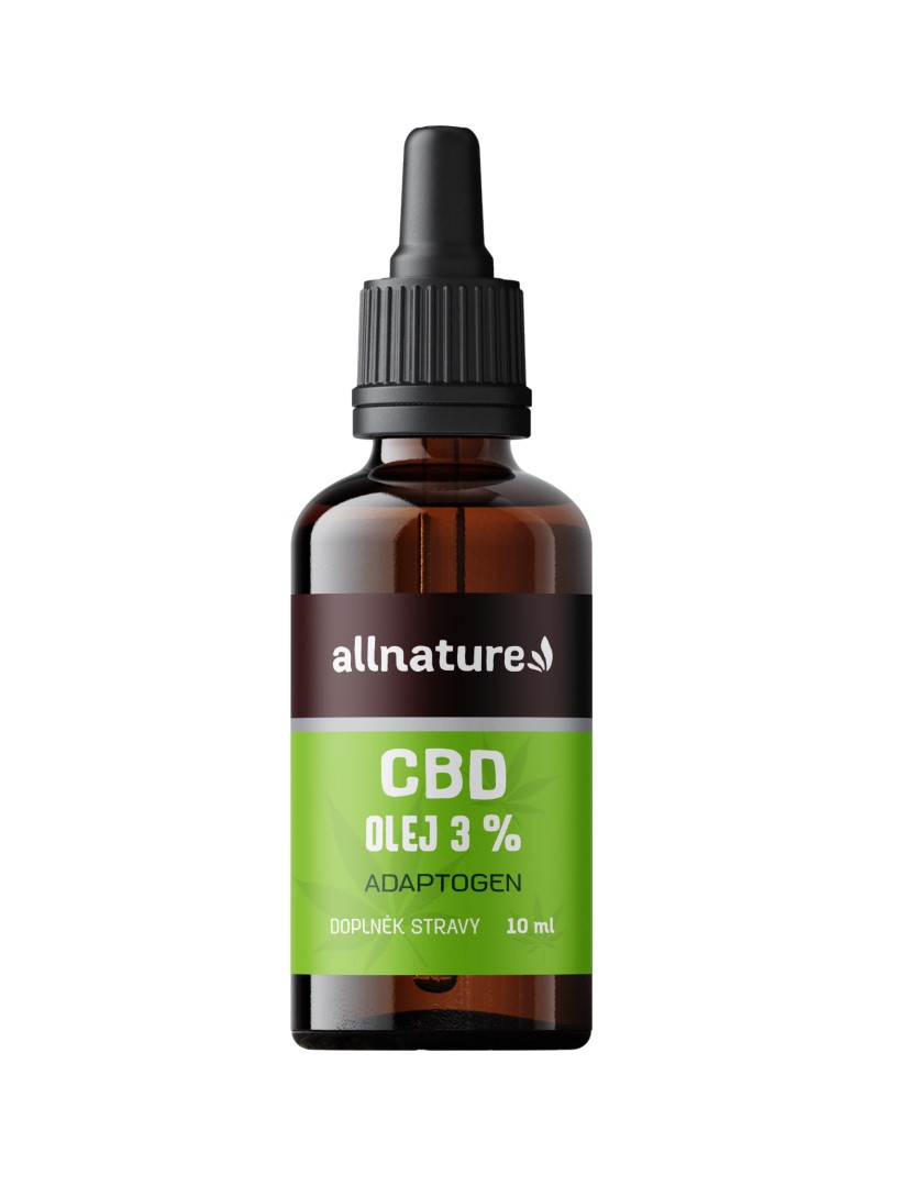 Zobrazit detail výrobku Allnature CBD olej 3 % 10 ml