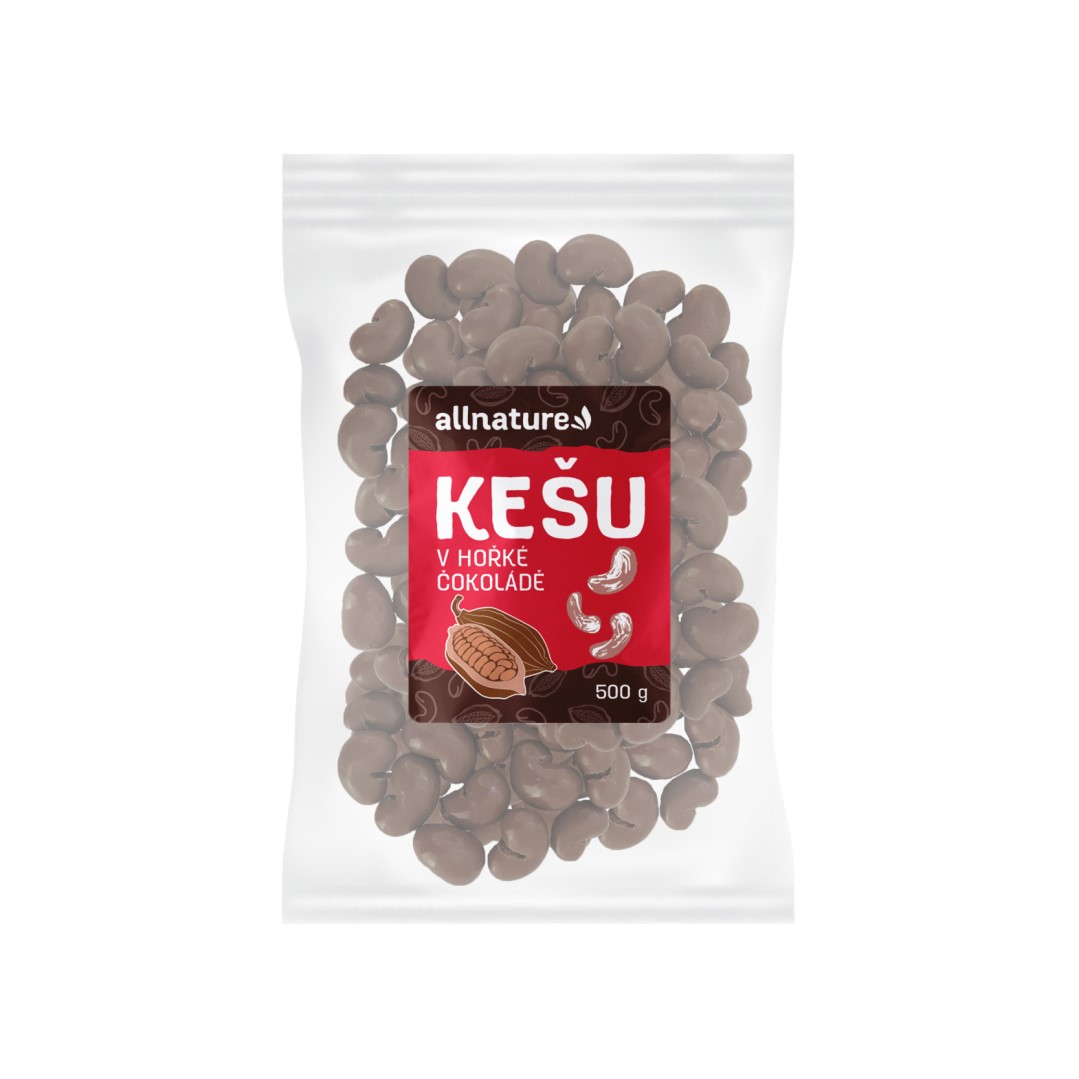 Zobrazit detail výrobku Allnature Kešu v hořké čokoládě 500 g + 2 měsíce na vrácení zboží Zobrazit detail výrobku Allnature Kešu v hořké čokoládě 500 g + 2 měsíce na vrácení zboží