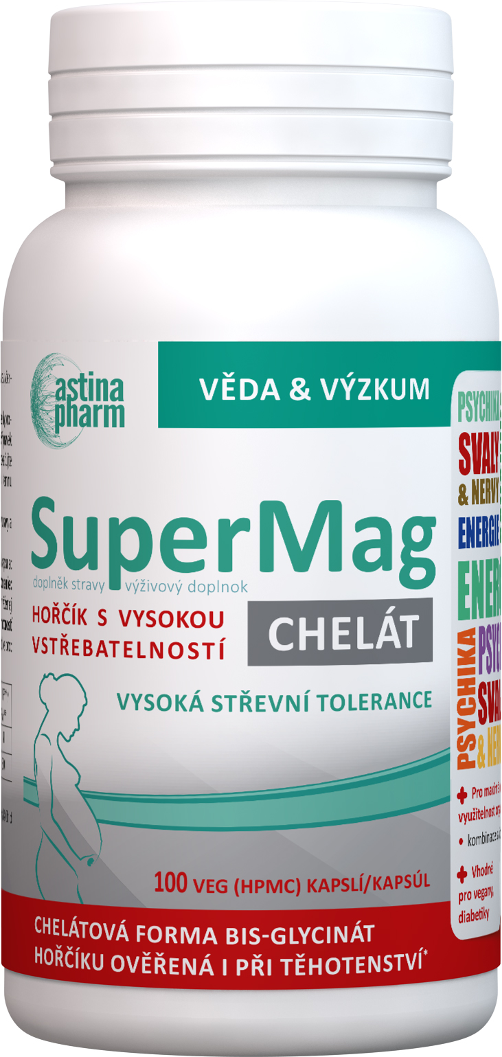 Zobrazit detail výrobku Astina SuperMag B6 chelát 100 kapslí