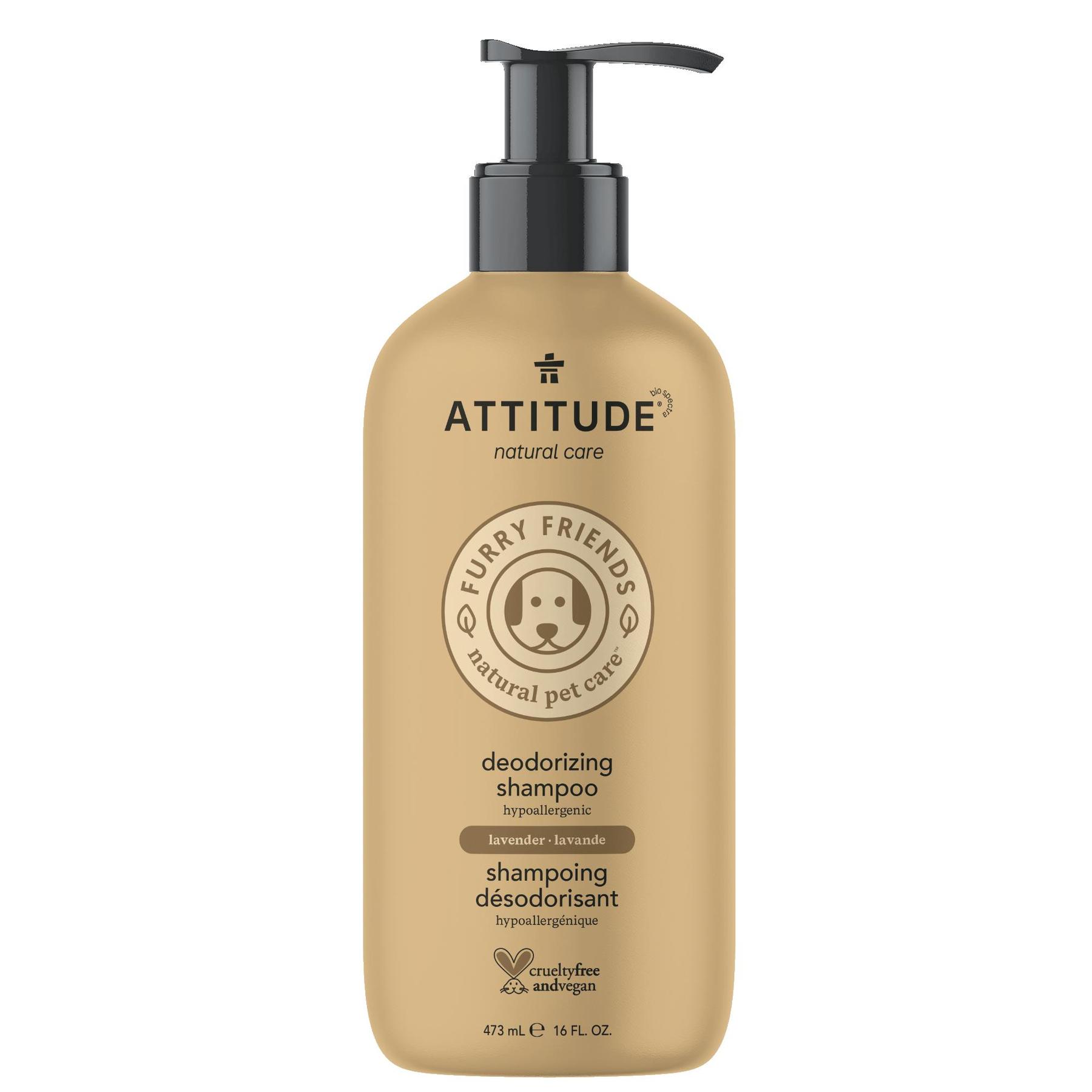 Zobrazit detail výrobku Attitude Přírodní šampon Furry Friends pro zvířecí mazlíčky odstraňující zápach 473 ml