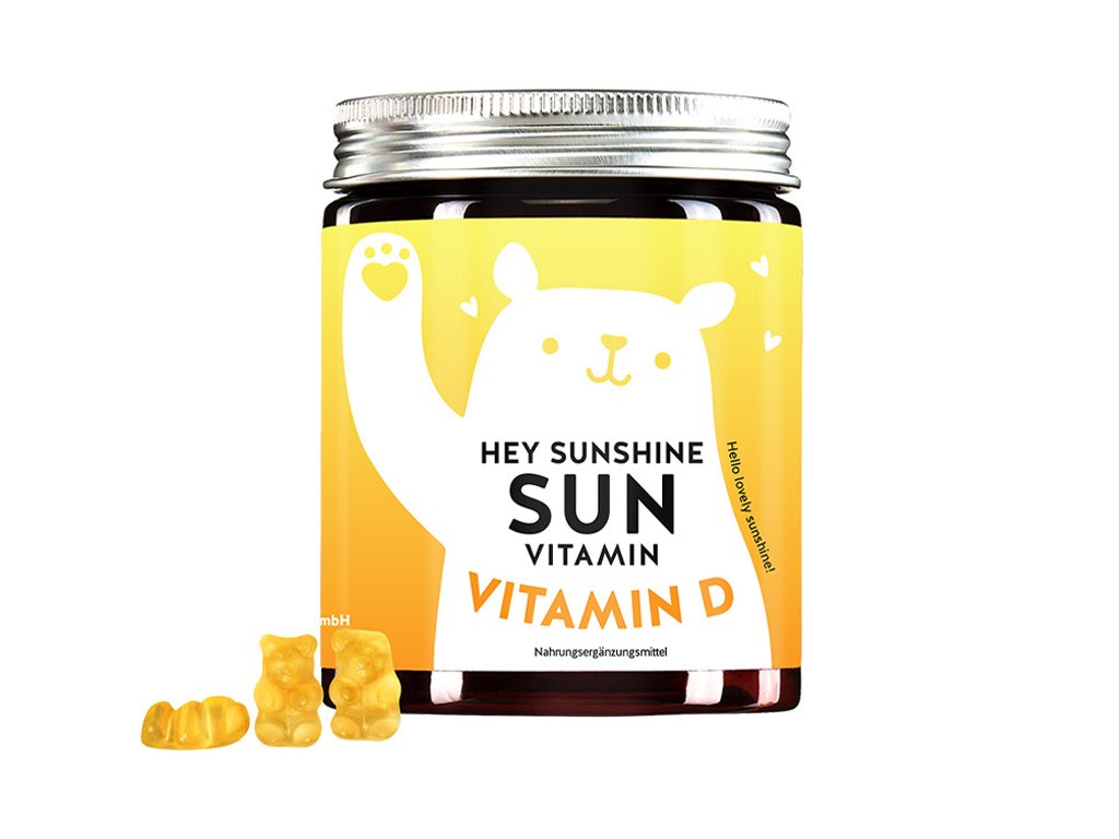 Zobrazit detail výrobku Bears With Benefits Komplex s vitamínem D3 Hey Sunshine pro posílení imunity 60 ks