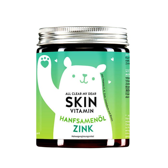 Zobrazit detail výrobku Bears With Benefits Vitamíny pro zdravou pleť All Clear My Dear Skin 60 ks + 2 měsíce na vrácení zboží