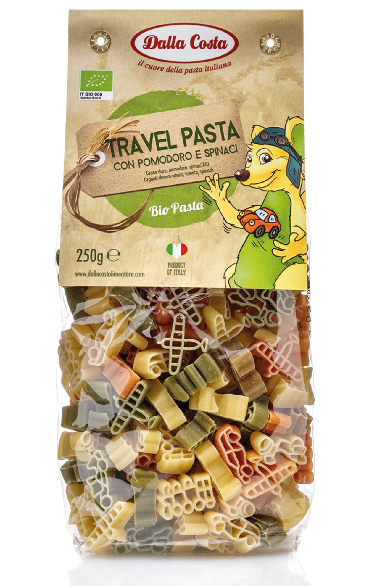 Zobrazit detail výrobku Dalla Costa Těstoviny Tricolore Travel BIO 250 g + 2 měsíce na vrácení zboží Zobrazit detail výrobku Dalla Costa Těstoviny Tricolore Travel BIO 250 g + 2 měsíce na vrácení zboží