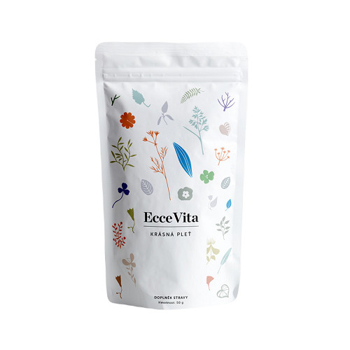 Zobrazit detail výrobku Ecce Vita Bylinný čaj Krásná pleť 50 g + 2 měsíce na vrácení zboží