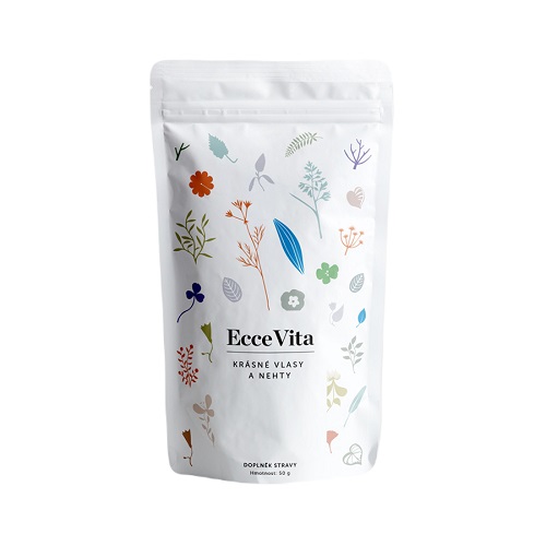 Zobrazit detail výrobku Ecce Vita Bylinný čaj Krásné vlasy a nehty 50 g + 2 měsíce na vrácení zboží