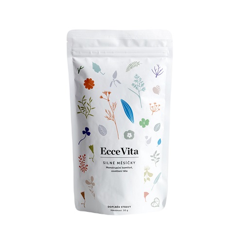 Zobrazit detail výrobku Ecce Vita Bylinný čaj Silné měsíčky 50 g + 2 měsíce na vrácení zboží