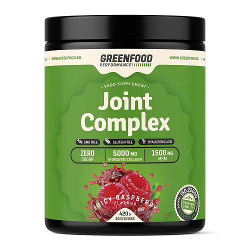 Zobrazit detail výrobku GreenFood Performance nápoj Joint Complex 420 g Mandarinka + 2 měsíce na vrácení zboží