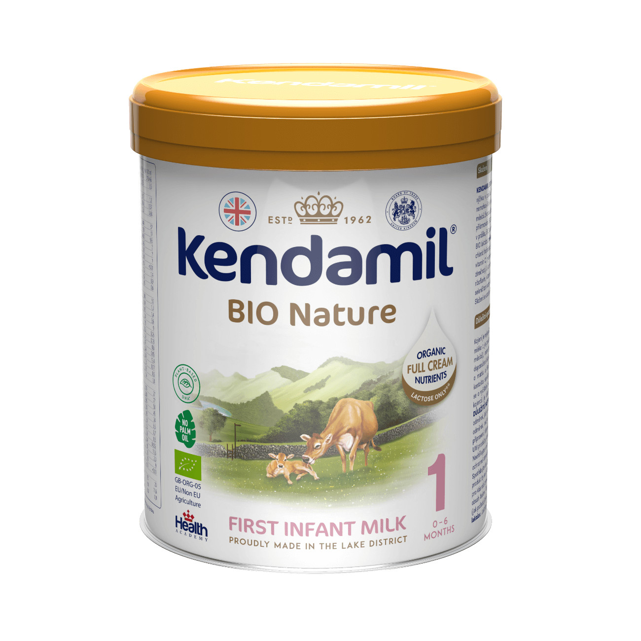 Zobrazit detail výrobku Kendamil Nature počáteční mléko 1 DHA+ BIO 800 g