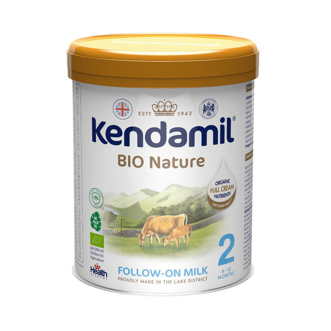 Zobrazit detail výrobku Kendamil Nature pokračovací mléko 2 DHA+ BIO 800 g