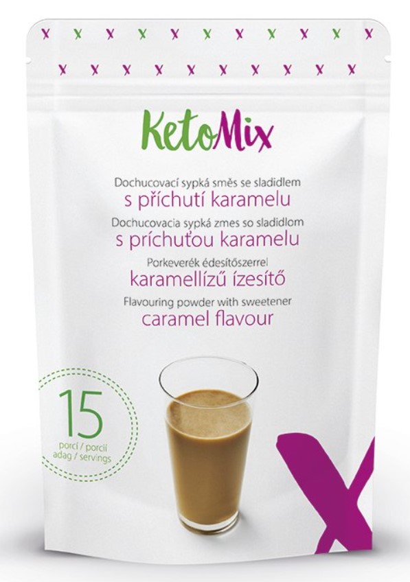 Zobrazit detail výrobku KetoMix Příchuť ke koktejlu - karamel 45 g + 2 měsíce na vrácení zboží