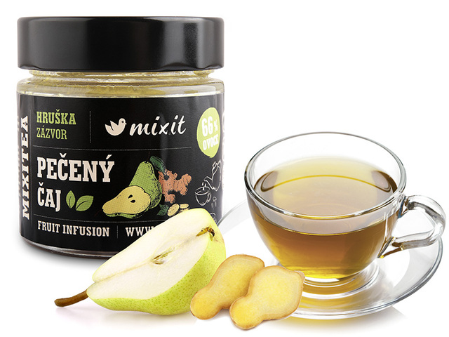 Zobrazit detail výrobku Mixit Pečený čaj Mixitea - Hruška a zázvor 195 g + 2 měsíce na vrácení zboží