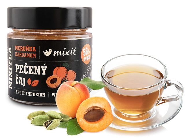 Zobrazit detail výrobku Mixit Pečený čaj Mixitea - Meruňka a kardamom 200 g + 2 měsíce na vrácení zboží