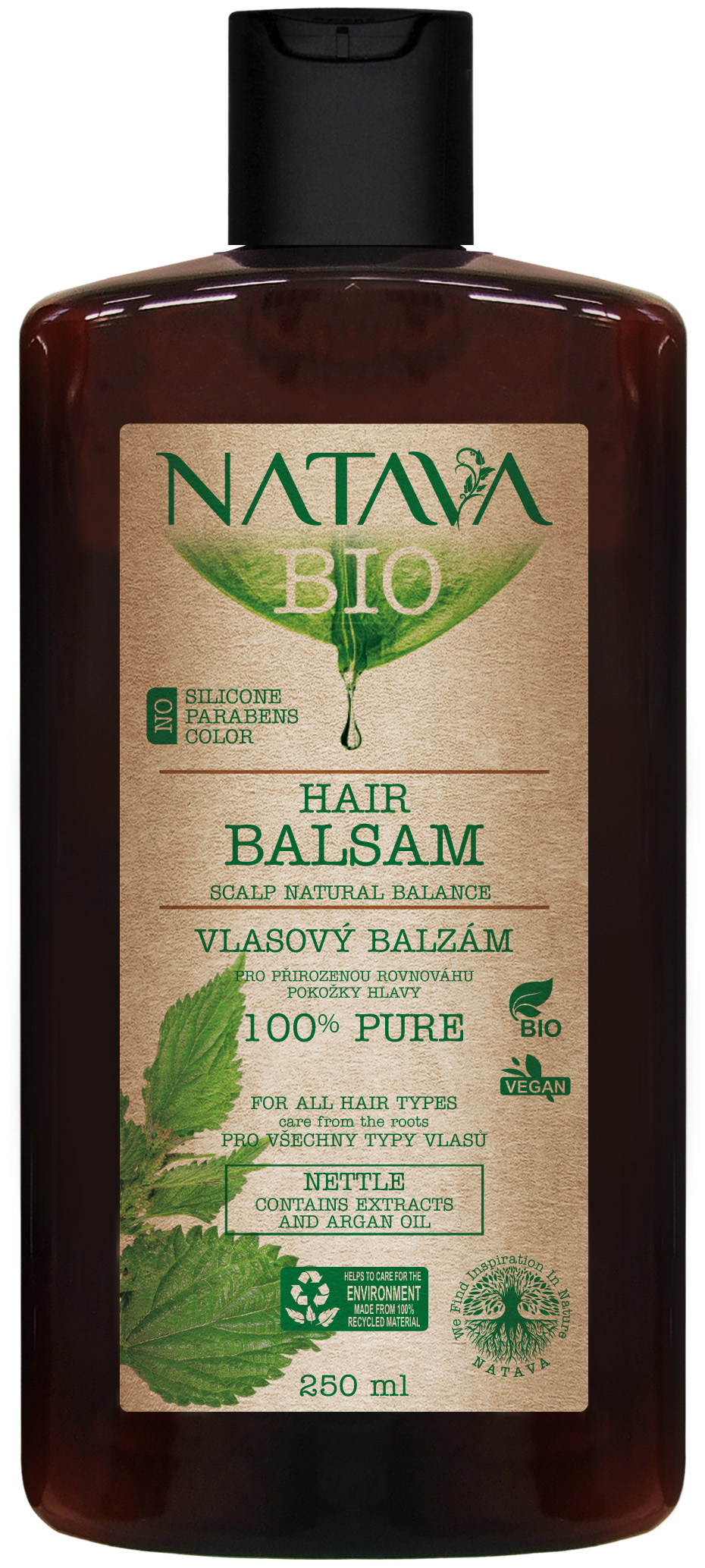 Zobrazit detail výrobku Natava Balzám na vlasy - Kopřiva 250 ml + 2 měsíce na vrácení zboží