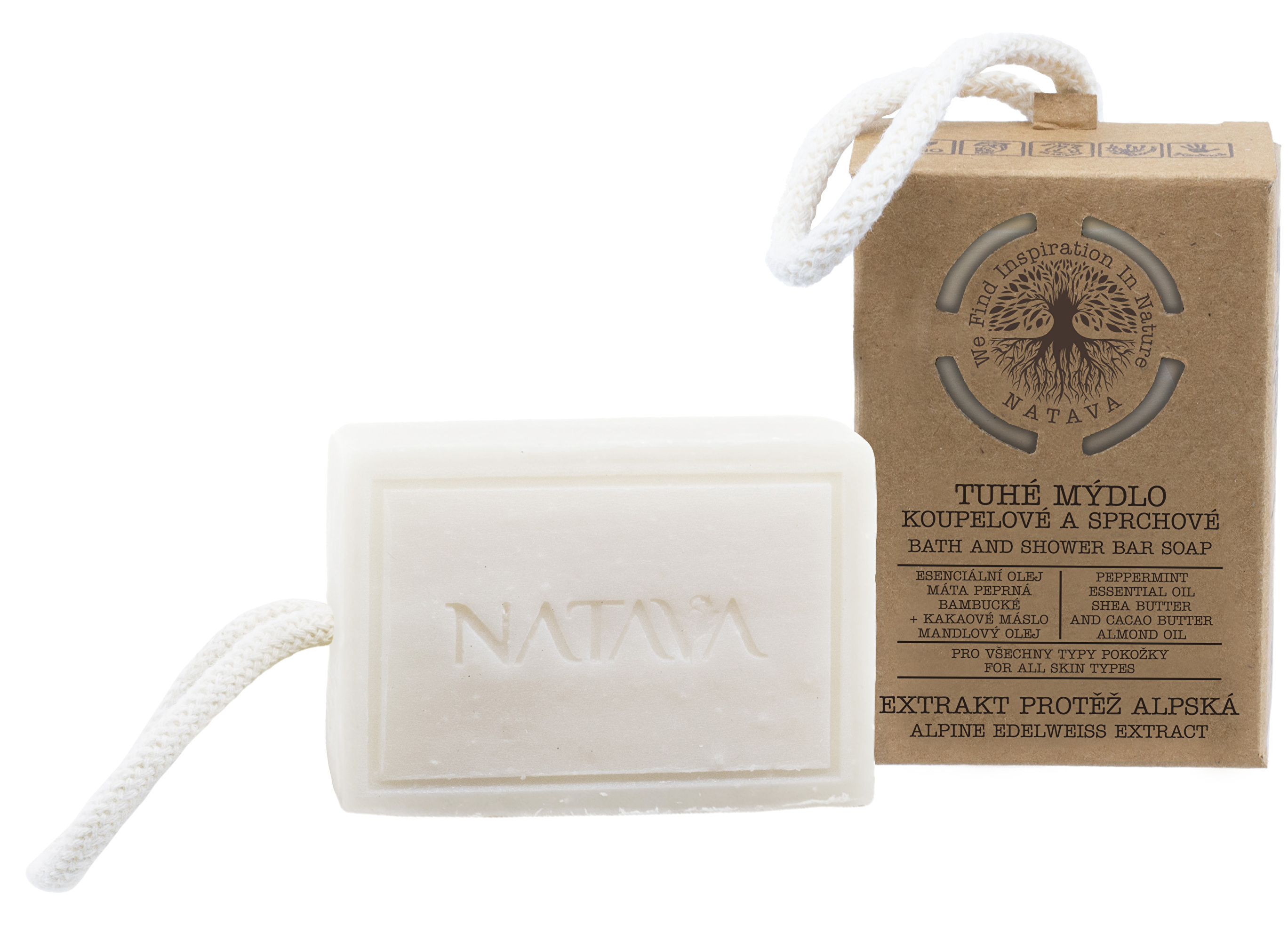 Zobrazit detail výrobku Natava Koupelové a sprchové tuhé mýdlo – Extrakt protěž alpská 100 g + 2 měsíce na vrácení zboží