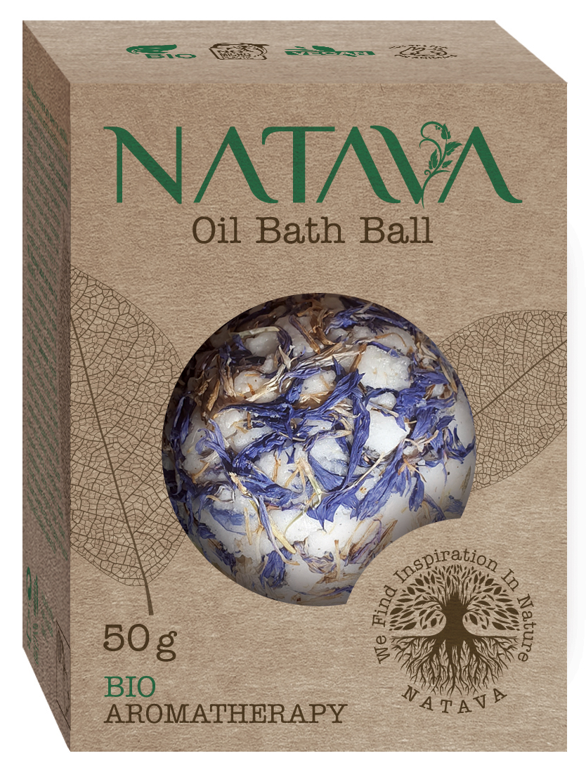 Zobrazit detail výrobku Natava Olejová koule do koupele - Chrpa 50 g