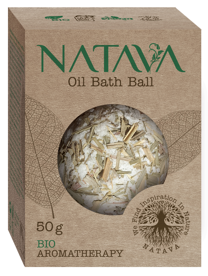 Zobrazit detail výrobku Natava Olejová koule do koupele - Citronová tráva 50 g + 2 měsíce na vrácení zboží