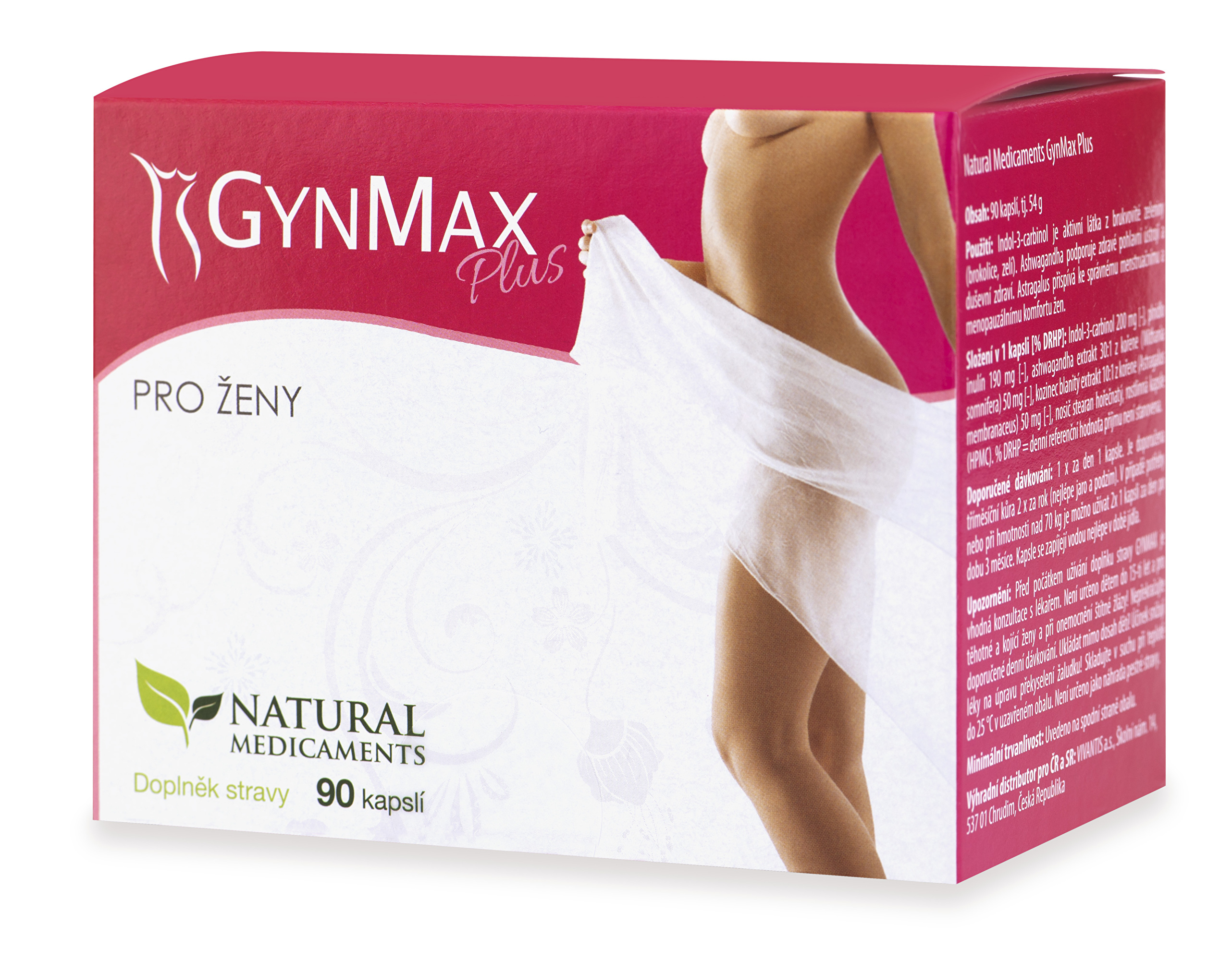 Zobrazit detail výrobku Natural Medicaments GynMax Plus 90 kapslí