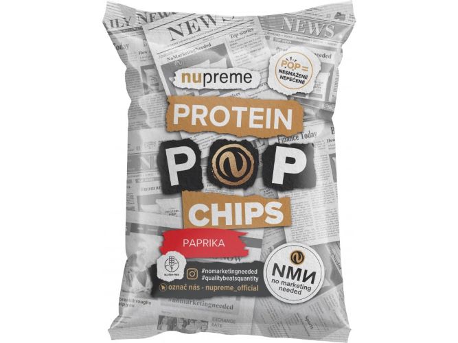 Zobrazit detail výrobku Nupreme Pop Chips paprika 50 g + 2 měsíce na vrácení zboží