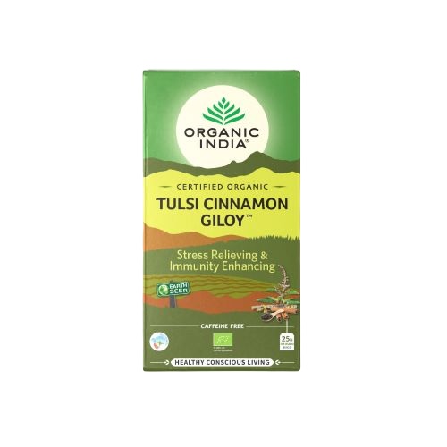 Zobrazit detail výrobku Organic India Tulsi se skořicí a Amritou 25 sáčků BIO