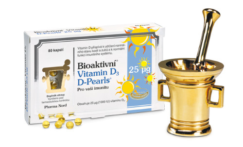 Pharma Nord Bioaktivni Vitamin D3 25 mcg 80 kapslí