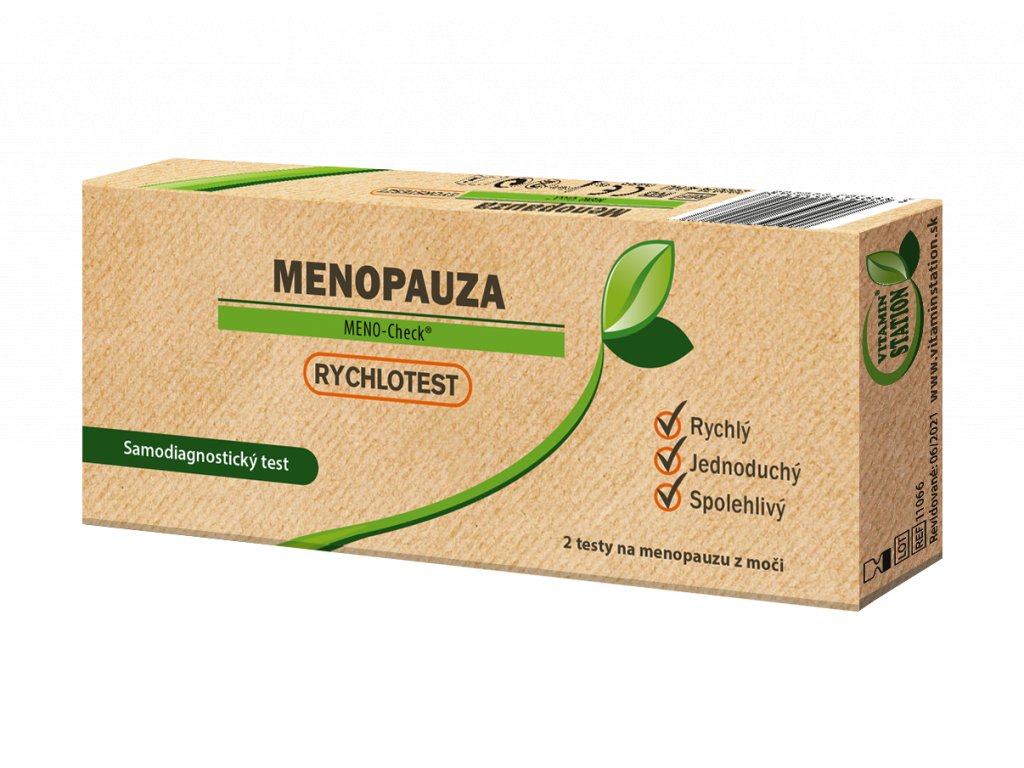 Zobrazit detail výrobku Vitamin Station Rychlotest Menopauza - samodiagnostický test 2 kusy