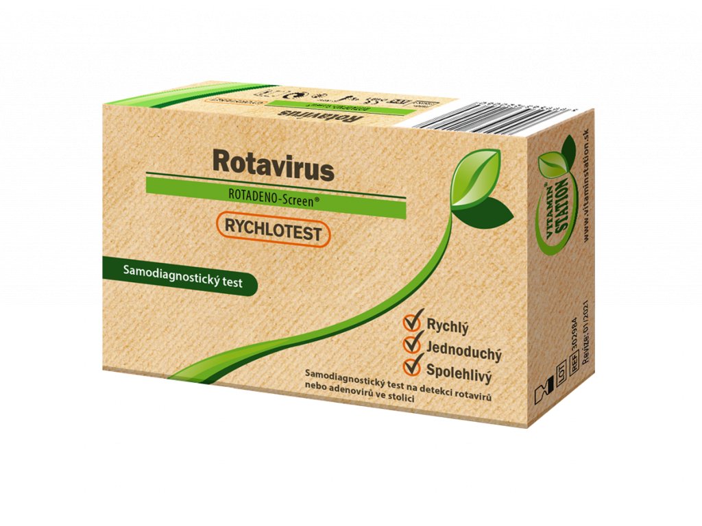 Zobrazit detail výrobku Vitamin Station Rychlotest Rotavirus - samodiagnostický test 1 kus + 2 měsíce na vrácení zboží