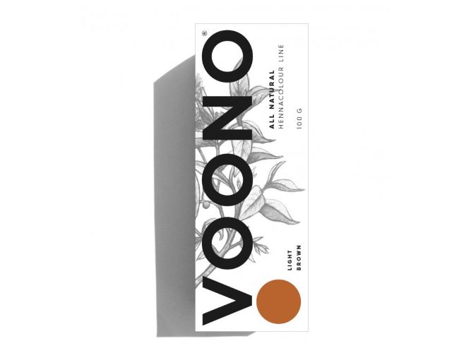 Zobrazit detail výrobku VOONO Barva na vlasy Light brown 100 g