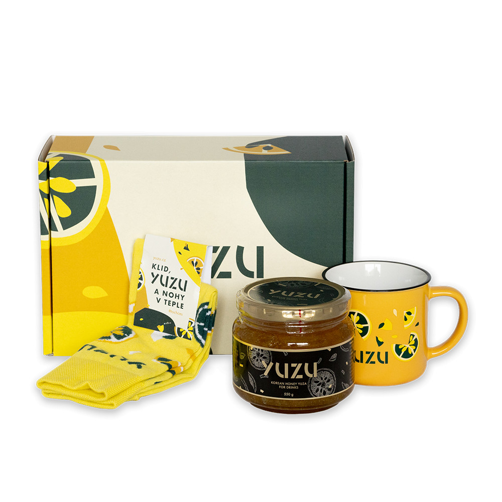 Zobrazit detail výrobku Yuzu Yuzu v dárkové krabičce s neplecháčkem a ponožkami 550 g 37 - 39 + 2 měsíce na vrácení zboží